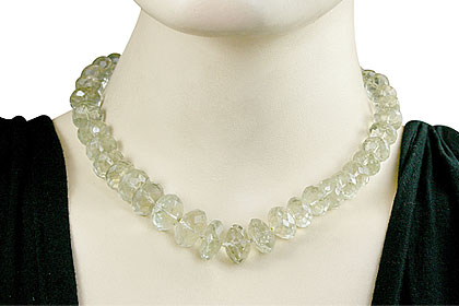 SKU 7582 unique Green amethyst Necklaces Jewelry