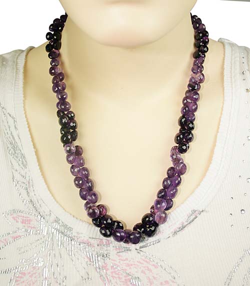 SKU 7585 unique Amethyst Necklaces Jewelry