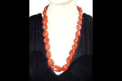 SKU 7613 unique Carnelian Necklaces Jewelry