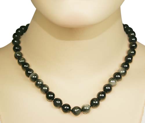 SKU 7718 unique Black Spinel Necklaces Jewelry