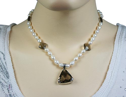 SKU 7803 unique Pearl Necklaces Jewelry