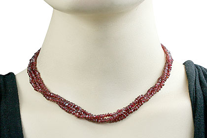 SKU 7898 unique Garnet Necklaces Jewelry