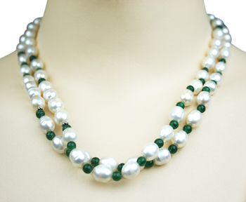 SKU 7975 unique Pearl Necklaces Jewelry