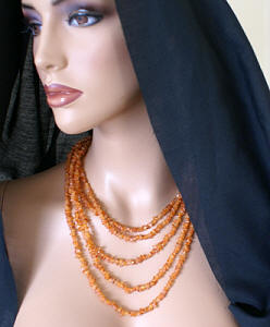 SKU 7980 unique Carnelian Necklaces Jewelry