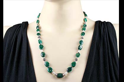 SKU 7984 unique Malachite Necklaces Jewelry