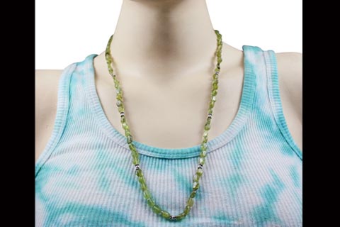 SKU 7988 unique Peridot Necklaces Jewelry