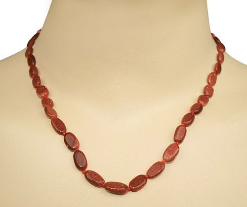 SKU 835 unique Goldstone Necklaces Jewelry