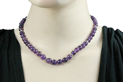 SKU 8471 unique Amethyst Necklaces Jewelry