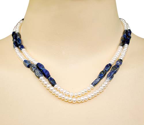 SKU 8483 unique Pearl Necklaces Jewelry