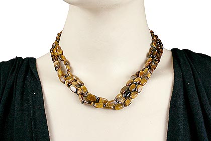 SKU 8842 unique Tiger eye Necklaces Jewelry