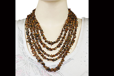 SKU 8902 unique Tiger eye Necklaces Jewelry