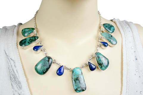 SKU 9021 unique Turquoise Necklaces Jewelry