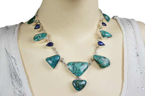 SKU 9024 unique Turquoise Necklaces Jewelry