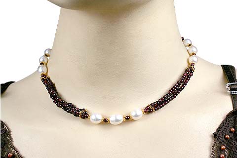 SKU 920 unique Pearl Necklaces Jewelry