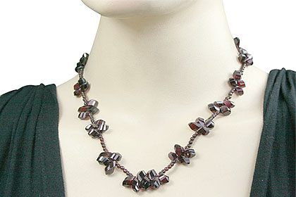 SKU 9205 unique Garnet Necklaces Jewelry