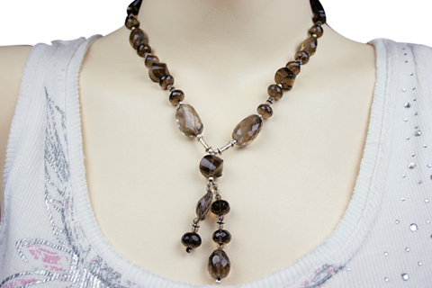 SKU 9209 unique Smoky Quartz Necklaces Jewelry