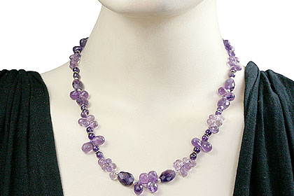 SKU 9223 unique Amethyst Necklaces Jewelry