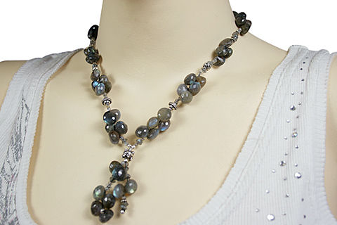 SKU 9225 unique Labradorite Necklaces Jewelry