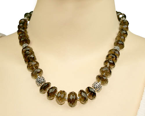 SKU 999 unique Smoky Quartz Necklaces Jewelry