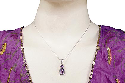 SKU 1055 unique Amethyst Pendants Jewelry