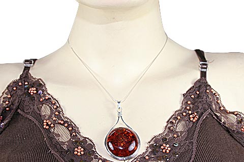 SKU 1252 unique Amber Pendants Jewelry