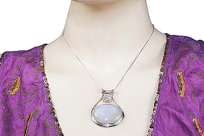 SKU 1474 unique Moonstone Pendants Jewelry
