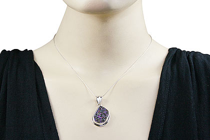 SKU 15445 unique Drusy Pendants Jewelry