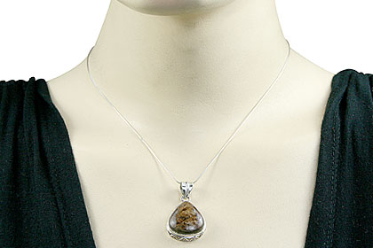 SKU 15452 unique Bronzite Pendants Jewelry