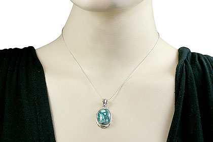 SKU 15494 unique Turquoise Pendants Jewelry