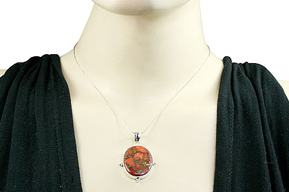 SKU 15869 unique Jasper Pendants Jewelry