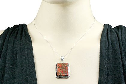 SKU 15870 unique Jasper Pendants Jewelry