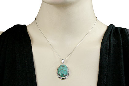 SKU 16007 unique Turquoise Pendants Jewelry