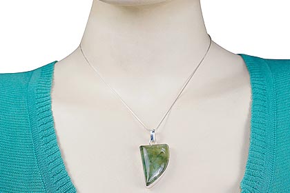 SKU 1655 unique Prehnite Pendants Jewelry