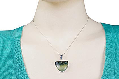 SKU 1656 unique Prehnite Pendants Jewelry