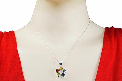 SKU 1674 unique Multi-stone Pendants Jewelry
