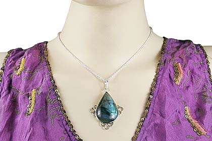 SKU 1689 unique Labradorite Pendants Jewelry
