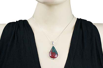 SKU 1757 unique Bloodstone Pendants Jewelry