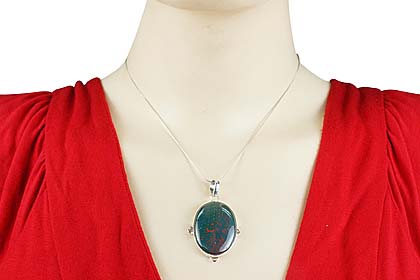 SKU 1758 unique Bloodstone Pendants Jewelry