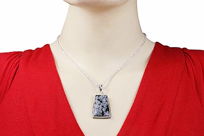 SKU 1766 unique Obsidian Pendants Jewelry