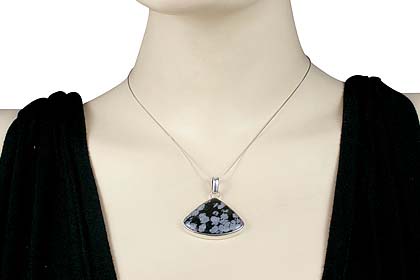 SKU 1798 unique Obsidian Pendants Jewelry