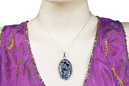 SKU 1816 unique Obsidian Pendants Jewelry