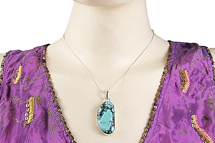 SKU 1846 unique Turquoise Pendants Jewelry