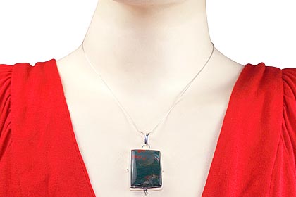 SKU 3008 unique Bloodstone Pendants Jewelry