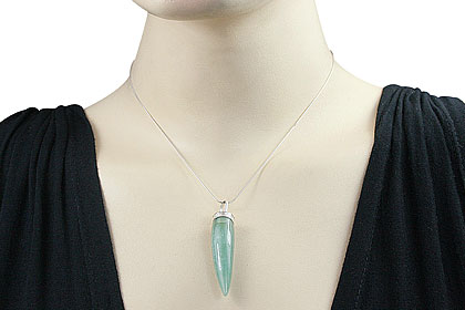 SKU 5664 unique Aventurine Pendants Jewelry