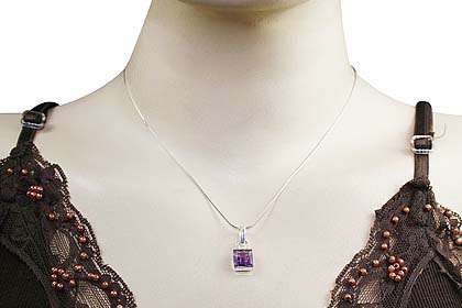 SKU 620 unique Amethyst Pendants Jewelry