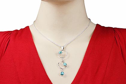 SKU 6397 unique Turquoise Pendants Jewelry