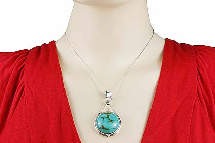 SKU 710 unique Turquoise Pendants Jewelry