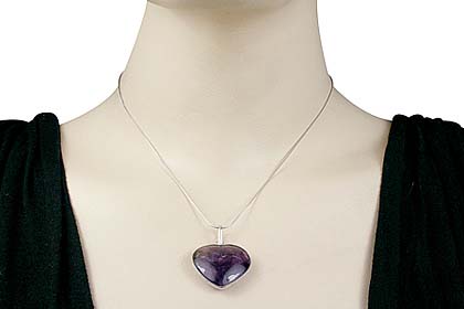 SKU 7261 unique Amethyst Pendants Jewelry