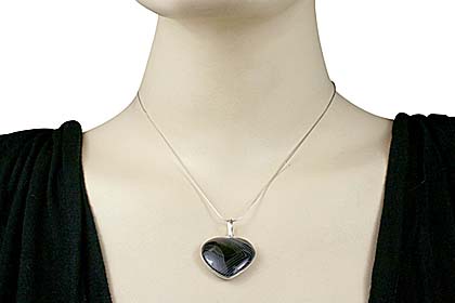 SKU 7274 unique Onyx Pendants Jewelry