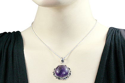 SKU 732 unique Amethyst Pendants Jewelry